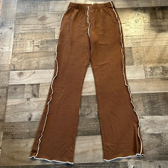 Cider Pants - CIDER brown lounge wear size medium new‎ with tags
